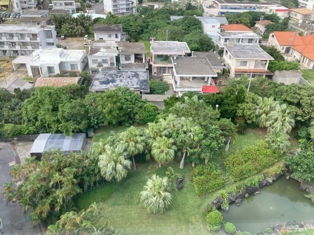 アートホテル石垣島10階からの眺め