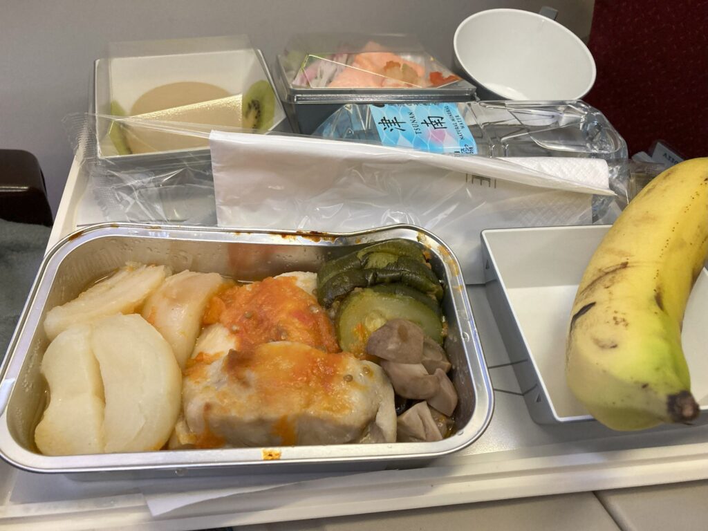 マレーシア航空の減塩食