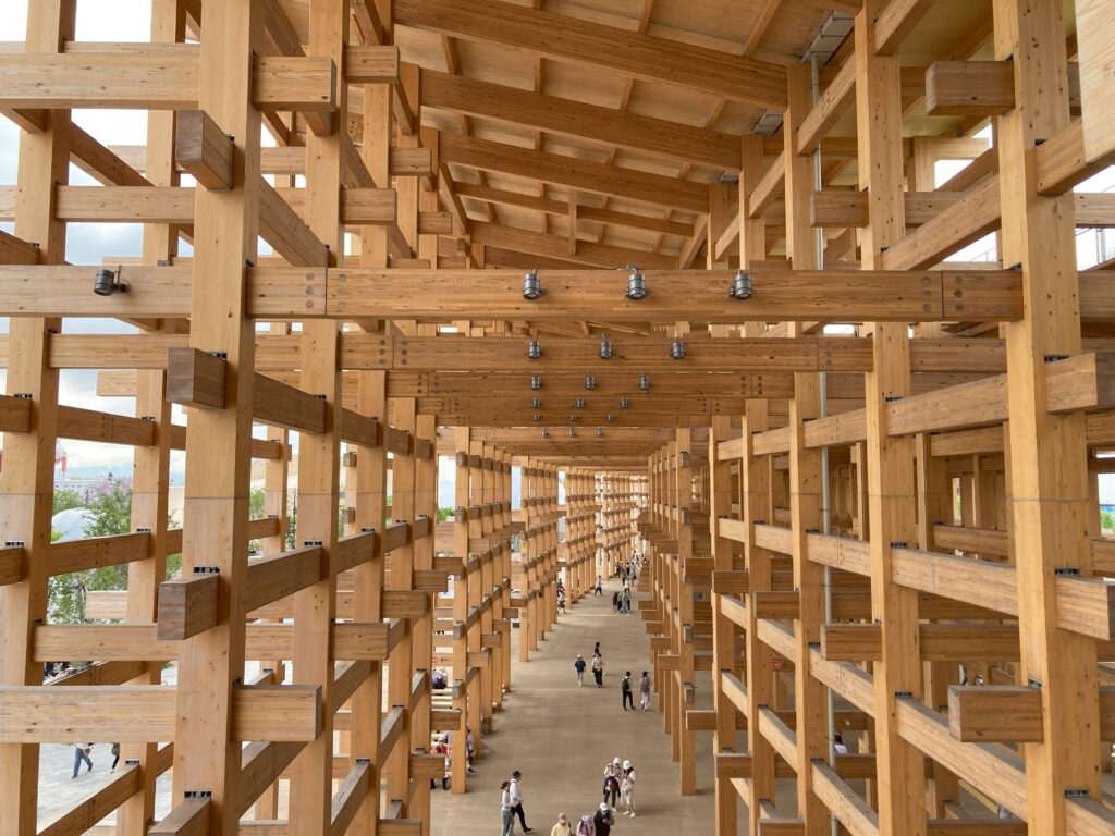 大屋根リングの土台