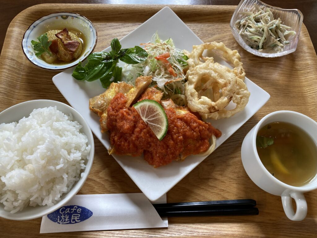 Cafe遊民の日替わりランチ