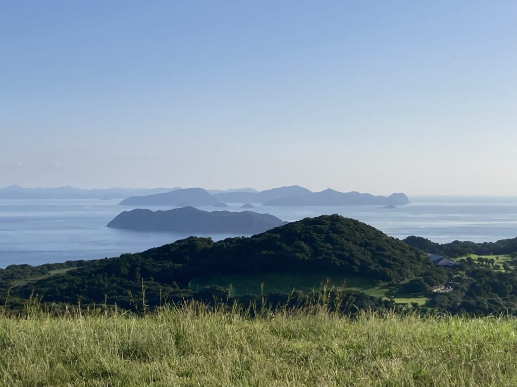 鬼岳からの眺め