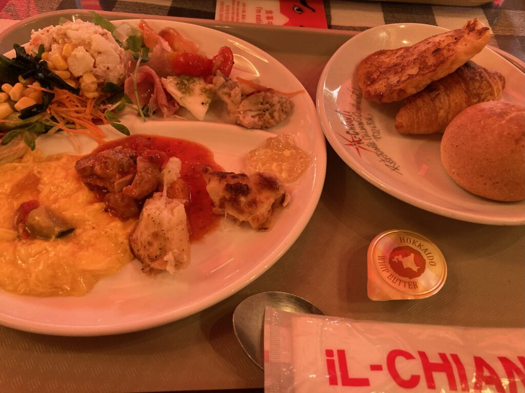 イル・キャンティの朝食