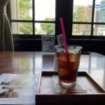 旧福岡県公会堂貴賓館のカフェ