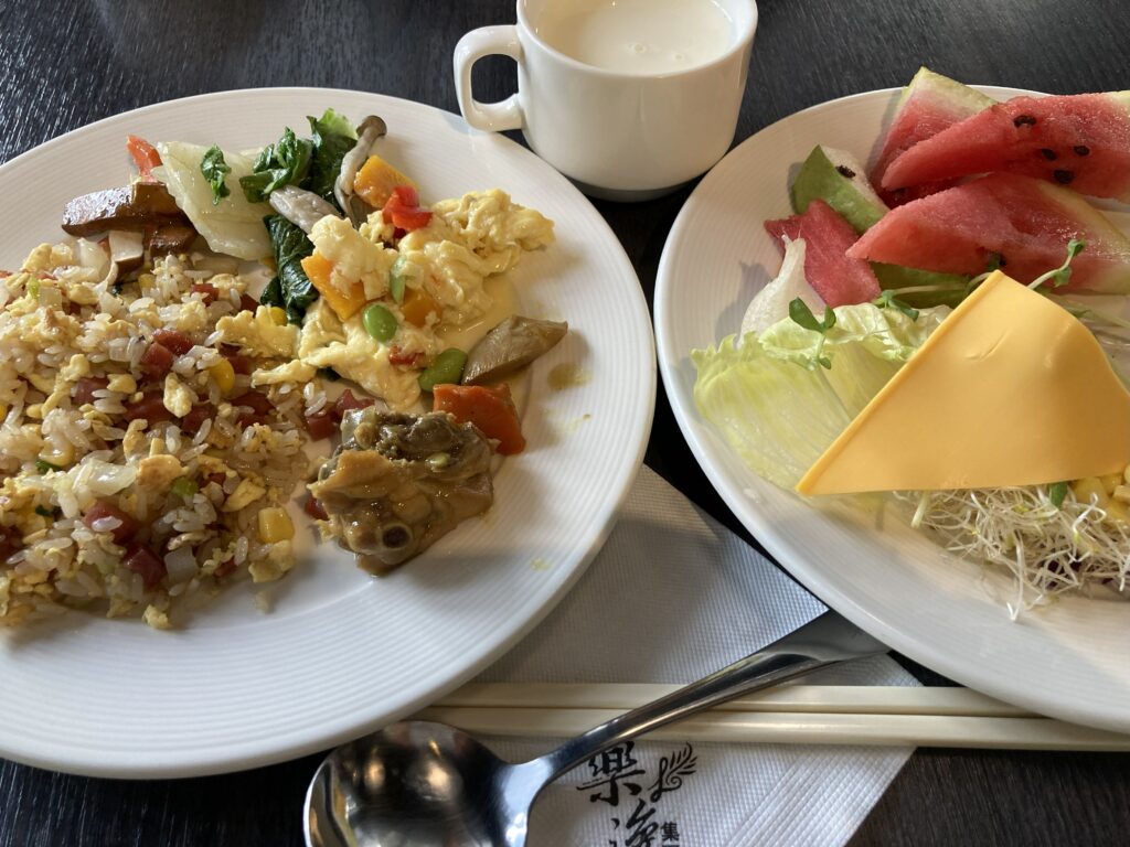 La inn の朝食は3泊全部違いました