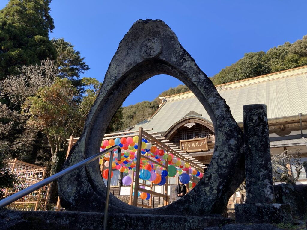 石水寺の願いの提灯